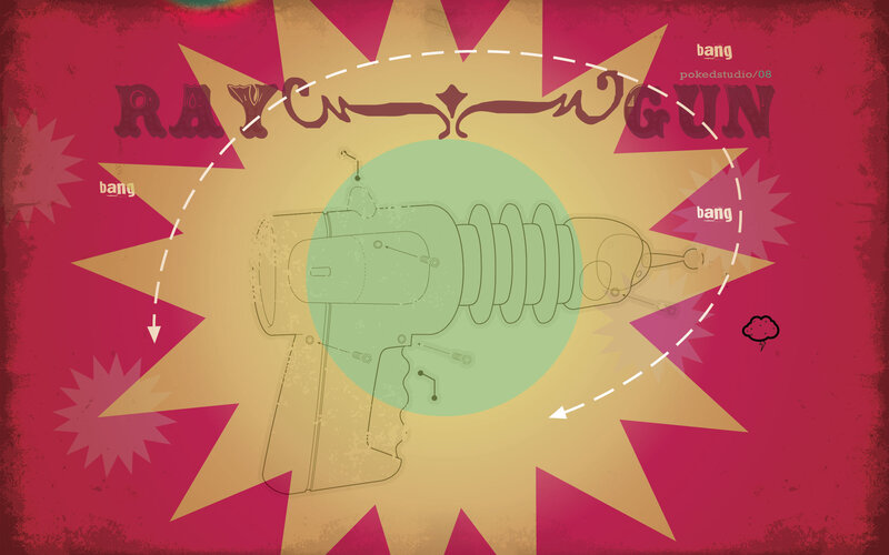 Ray Gun Illustration