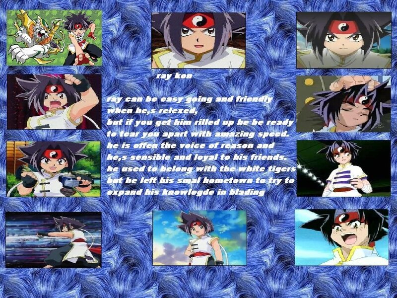Ray Kon character collage