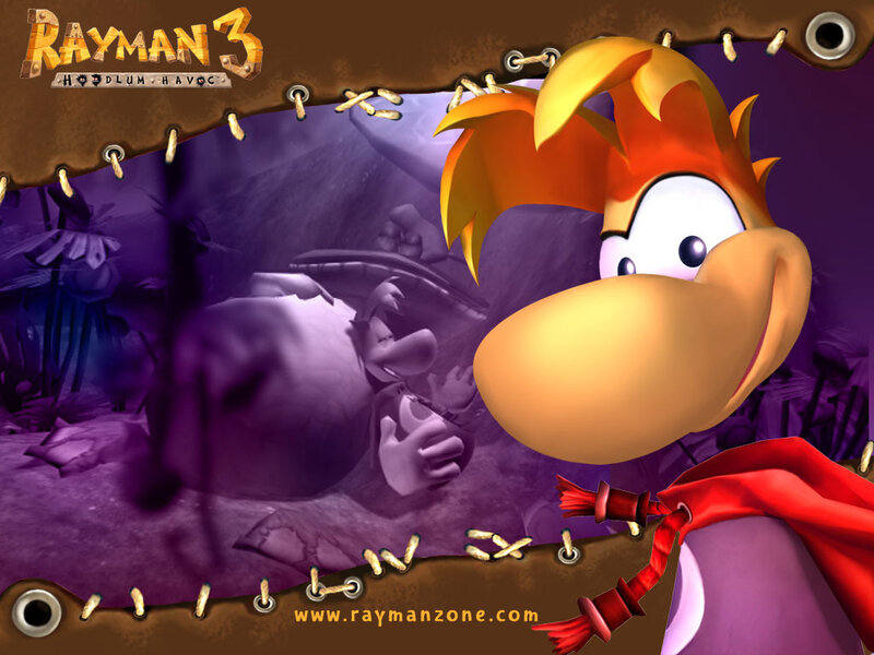 Rayman Character — Purple