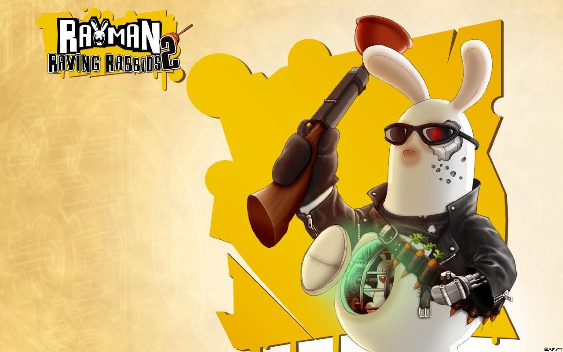 Rayman Raving Rabbids 2 character