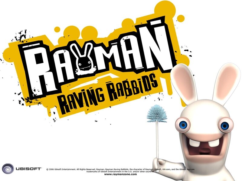 Rayman Raving Rabbids promotional art