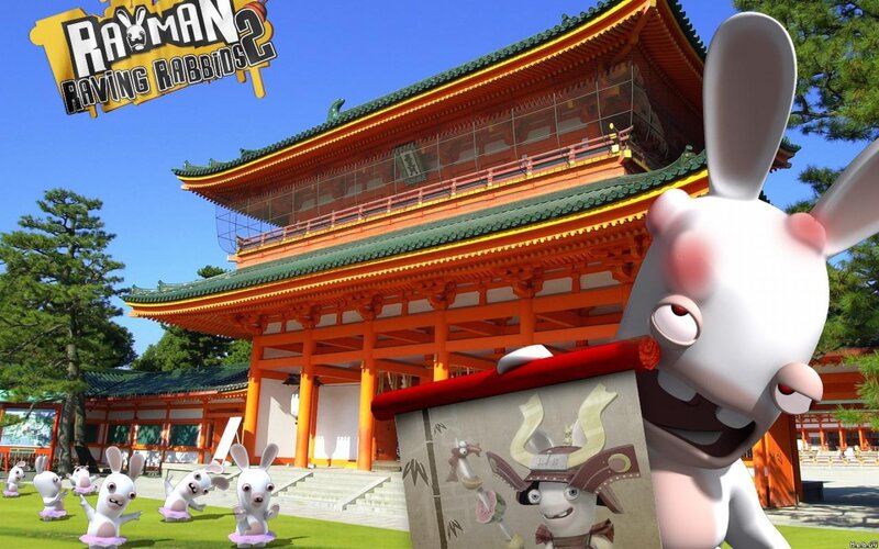 Rayman Raving Rabbits 2 promotional art