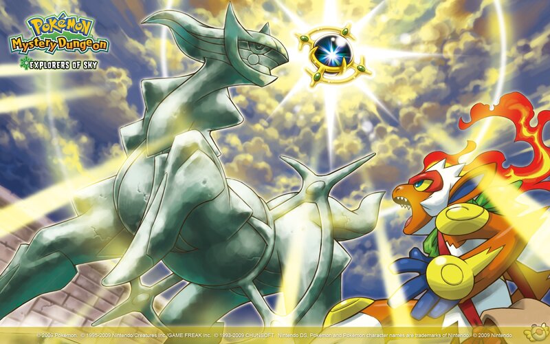 Rayquaza and Dialga