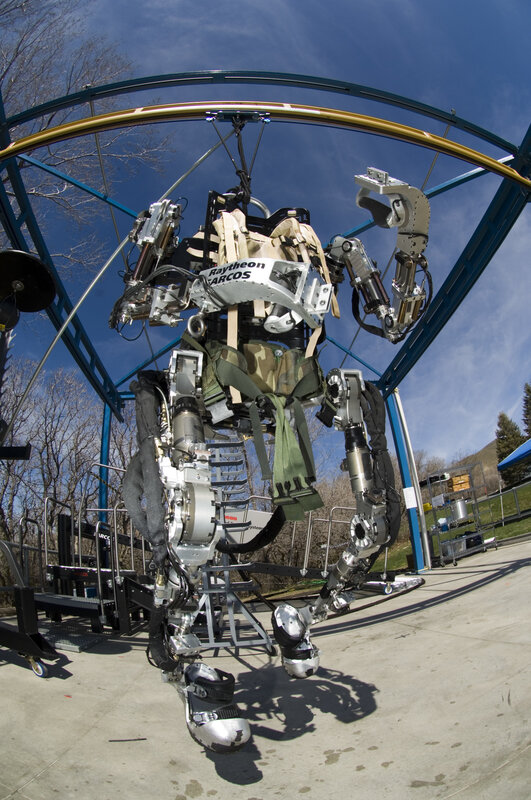 Raytheon FARCOS robot test