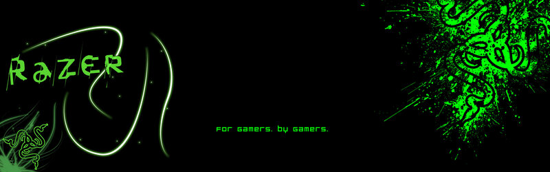 Razer brand logo banner