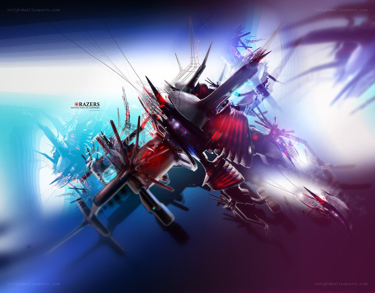Razer futuristic concept art