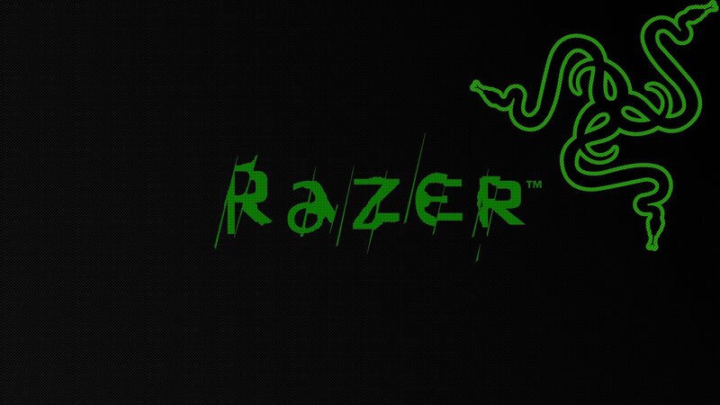 Razer Logo and Snake — Black
