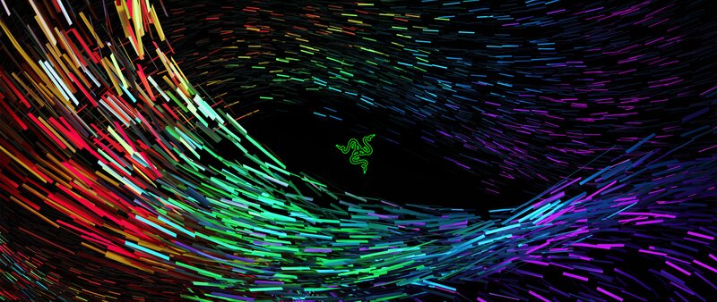 Razer Logo in Tunnel