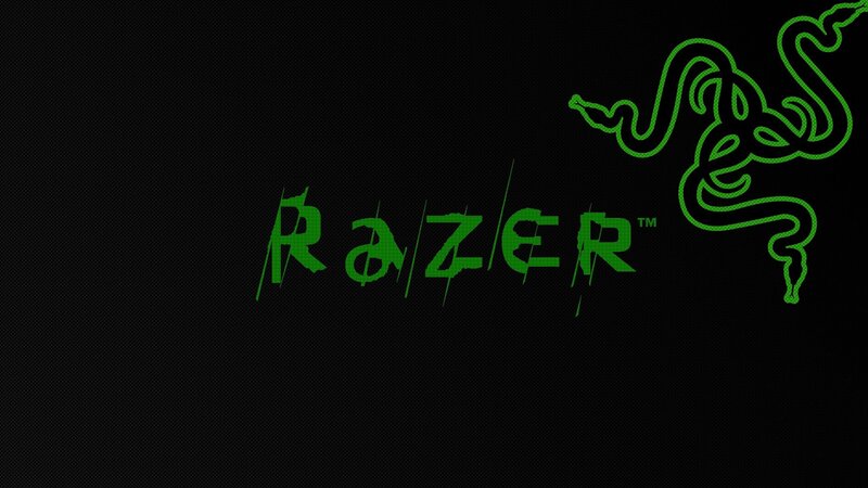 Razer Logo on Black