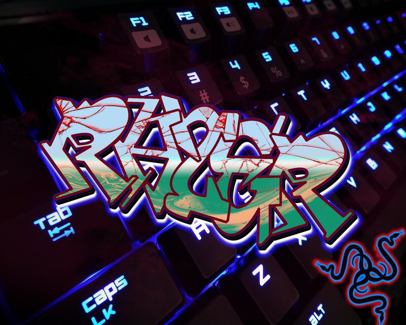 Razer Logo on Keyboard