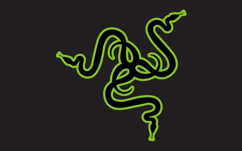 Razer logo with three snakes