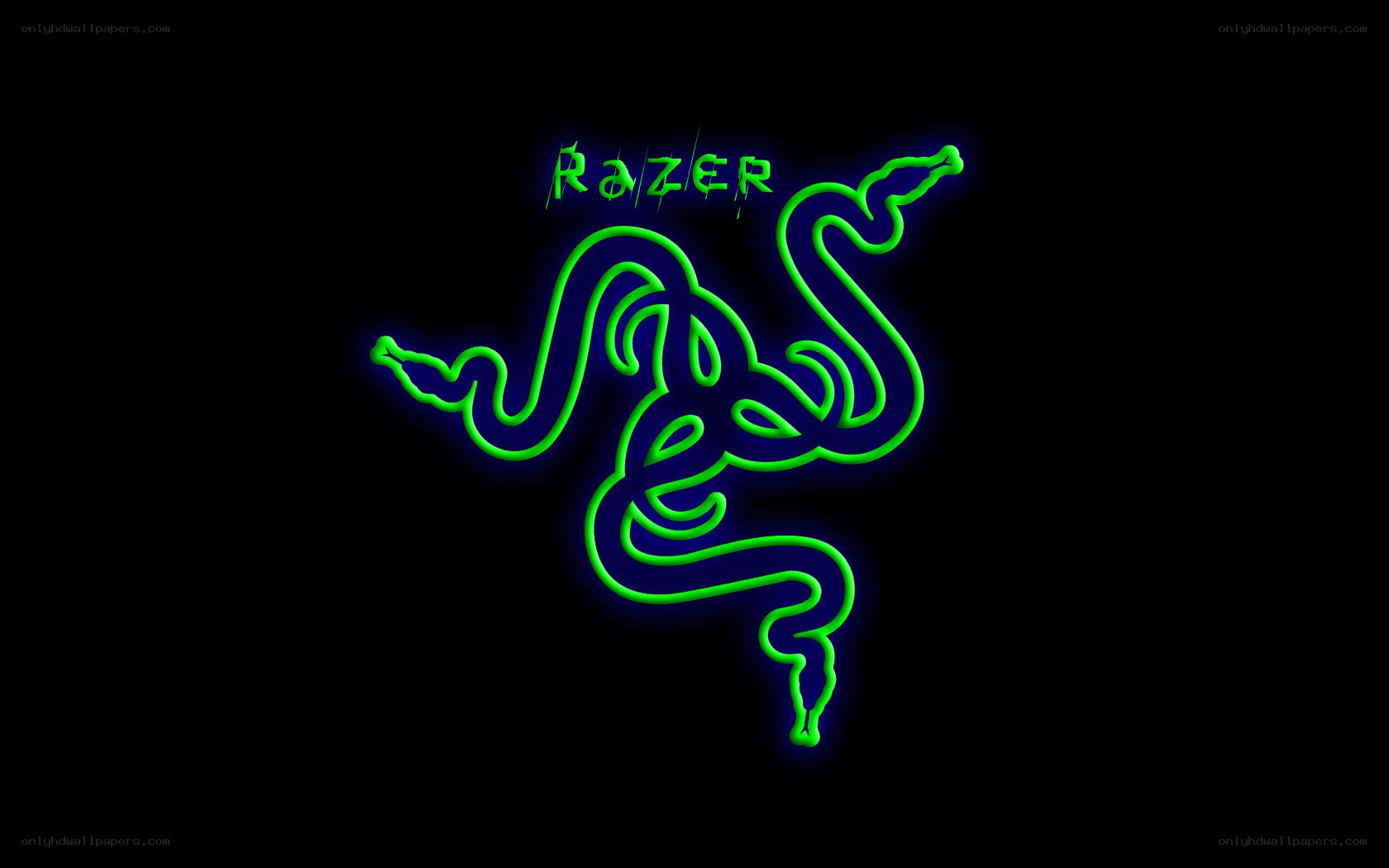 Razer neon logo