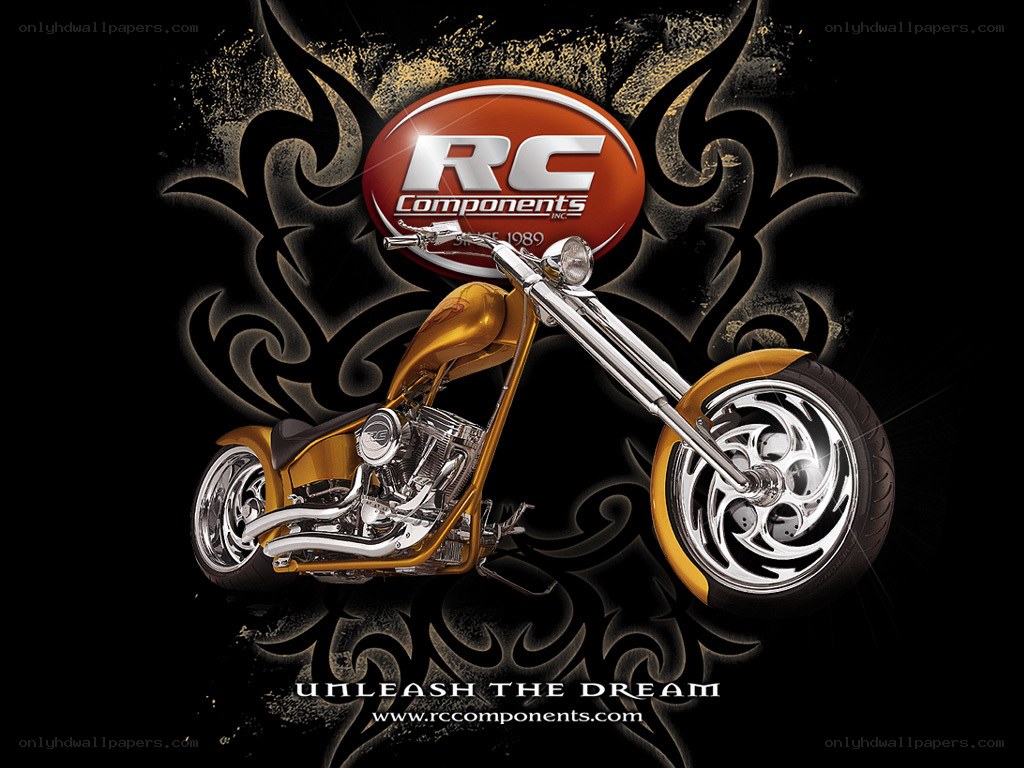 RC Components motorcycle ad
