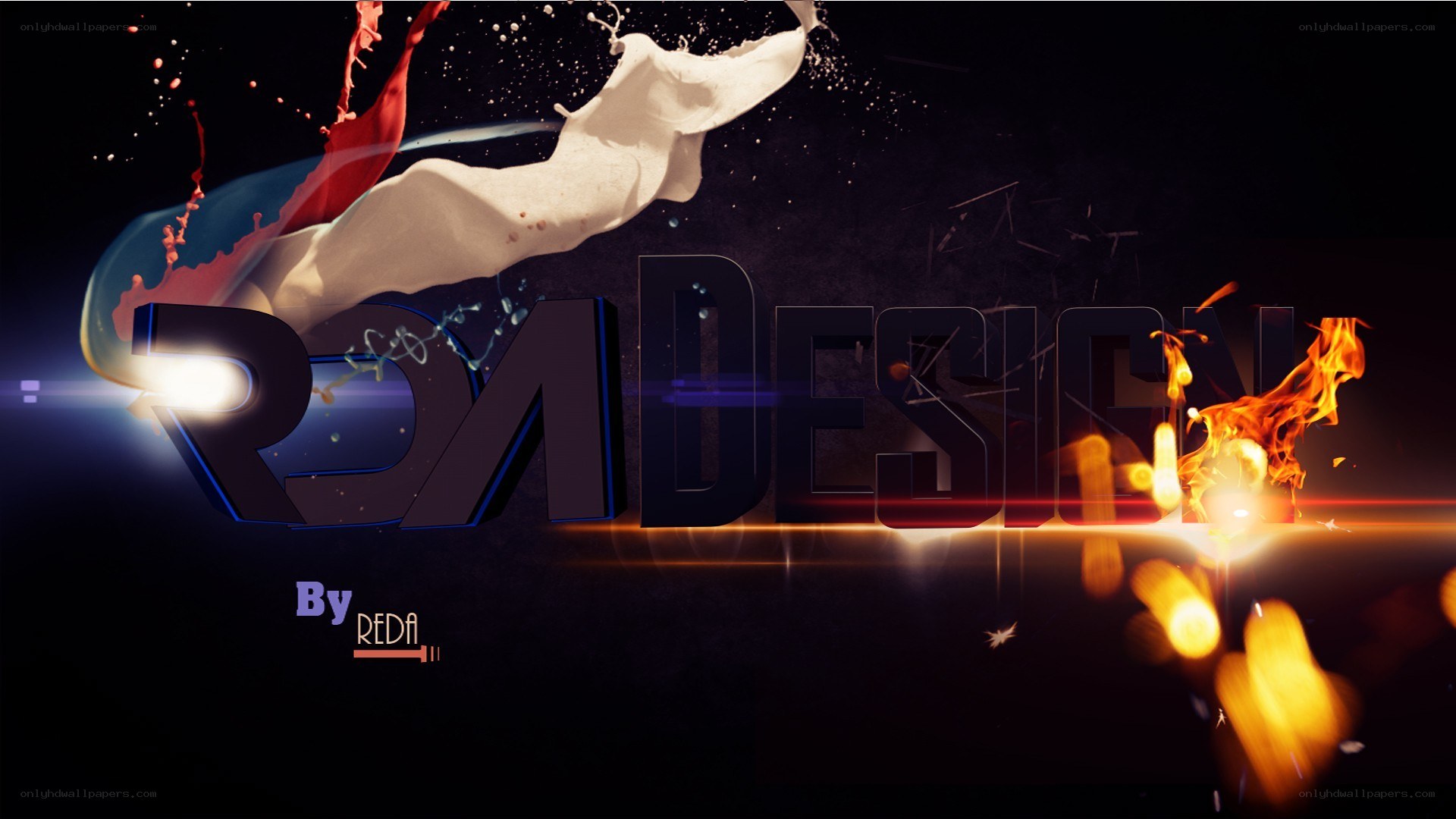 RDA Design logo animation