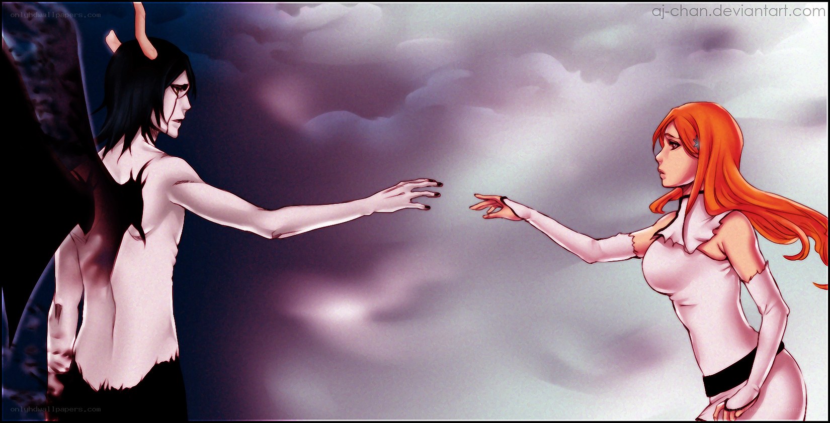 Reaching for each other