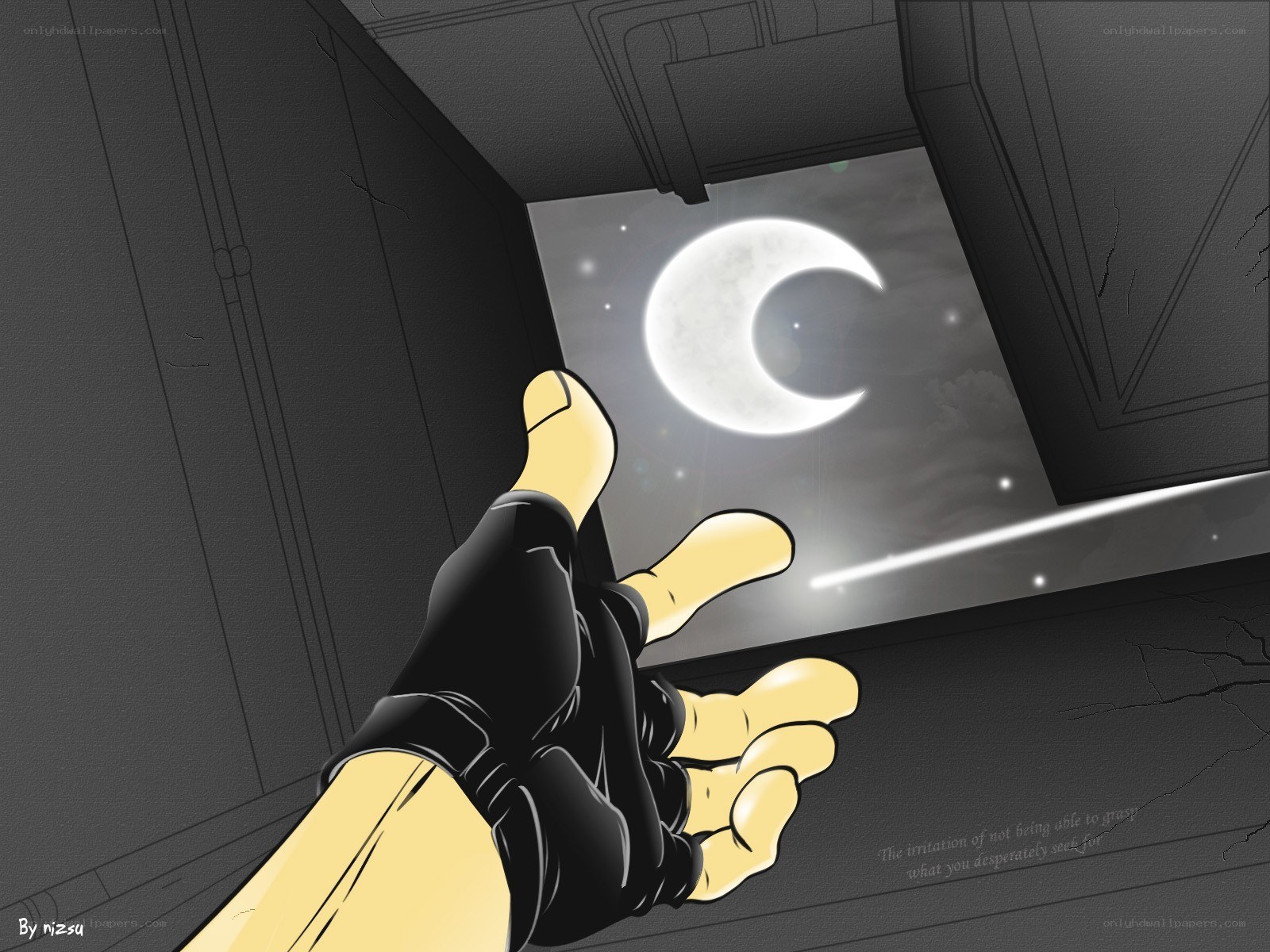 reaching for the moon