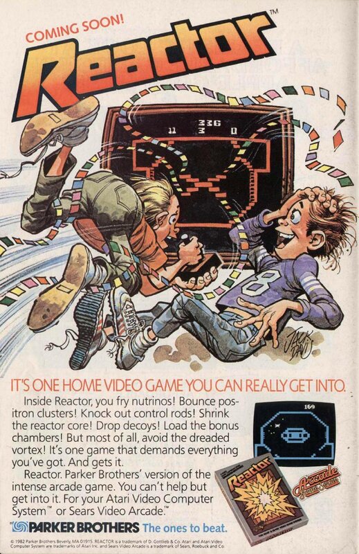 Reactor video game ad