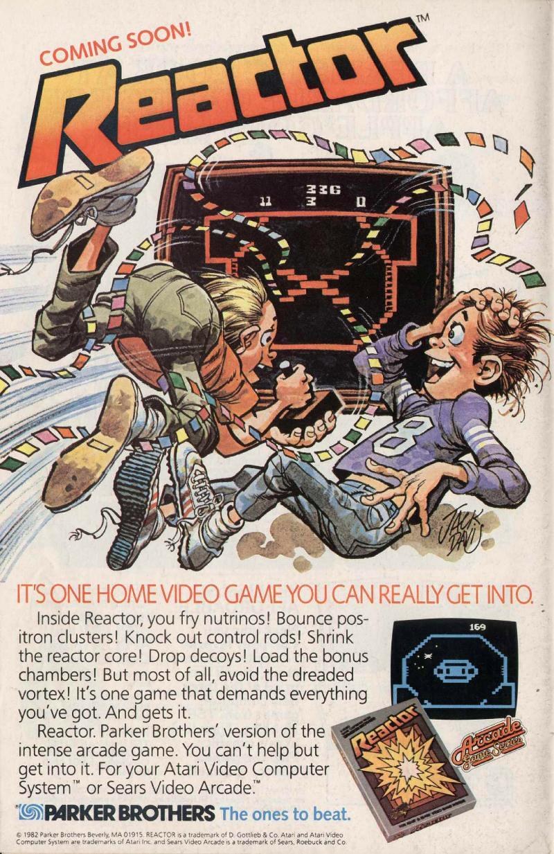 Reactor video game ad