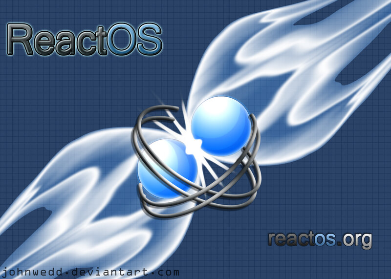 ReactOS logo and branding