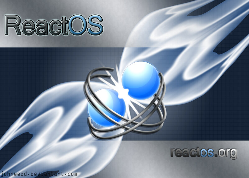 ReactOS logo and branding