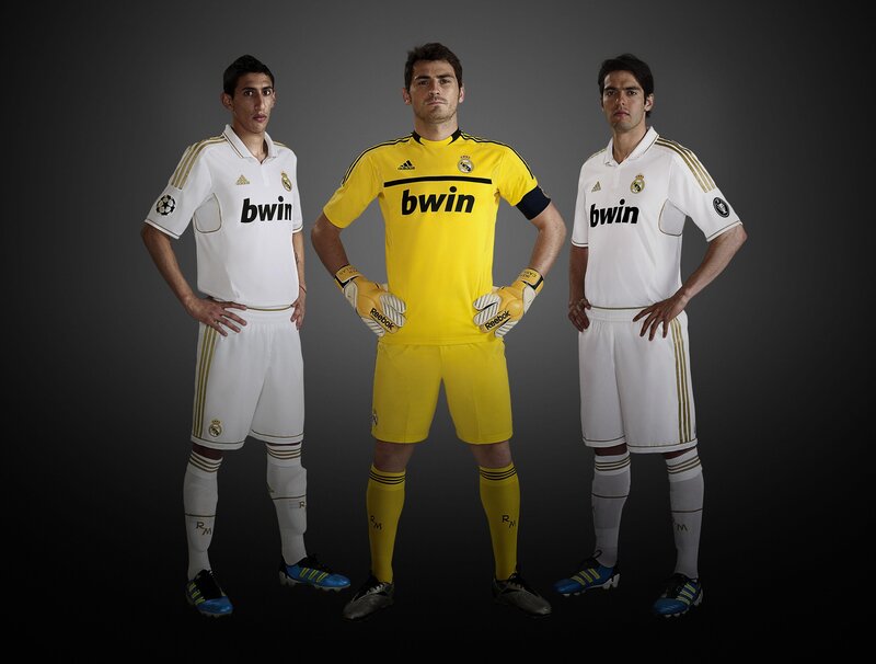 Real Madrid football kits