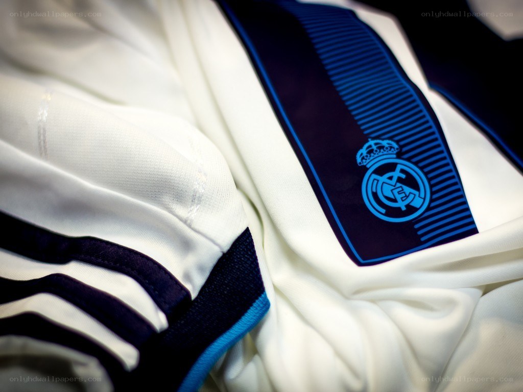 Real Madrid jersey close-up