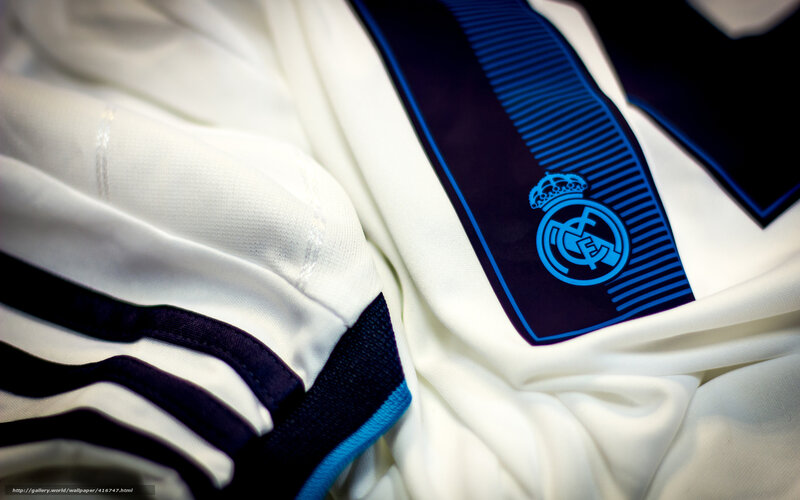 Real Madrid jersey close-up
