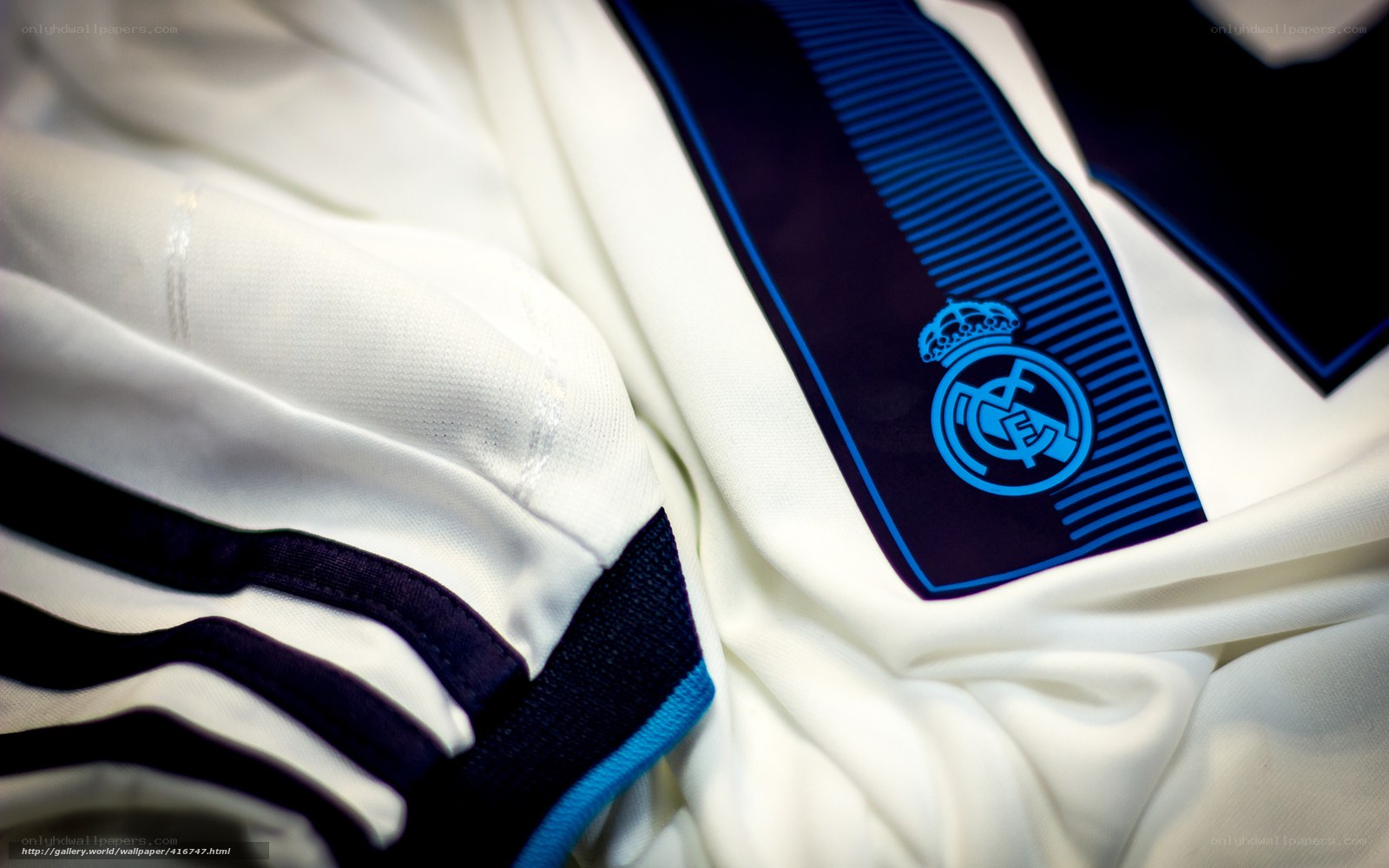Real Madrid jersey close-up