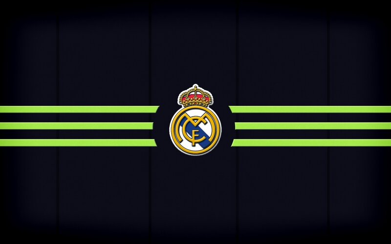 Real Madrid Logo — Black, Formal