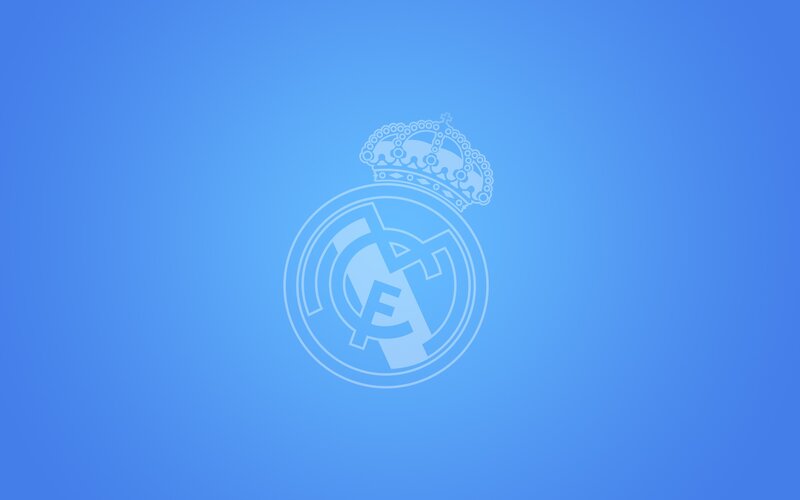 Real Madrid Logo — Blue, Calm