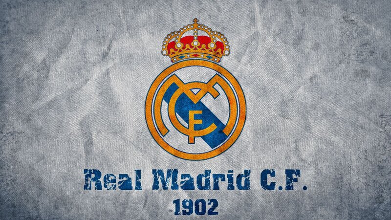 Real Madrid Logo — Blue