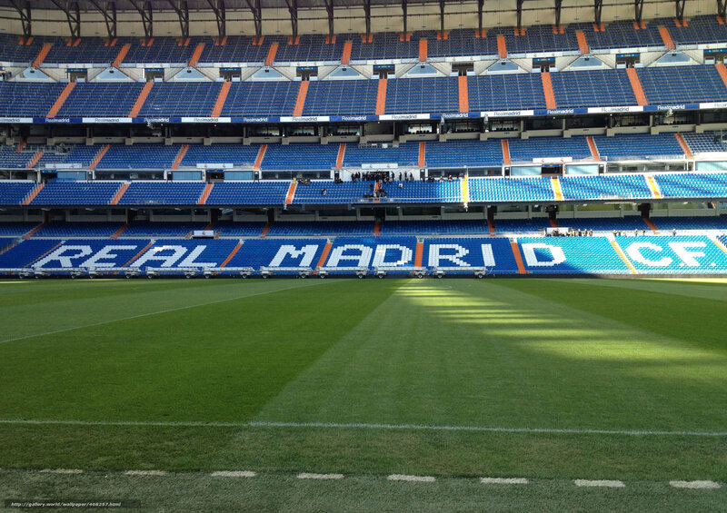 Real Madrid stadium interior