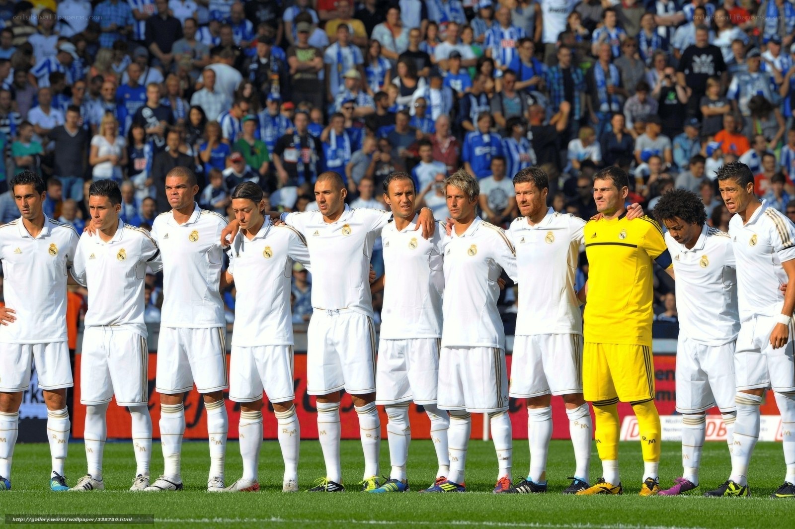Real Madrid team lineup