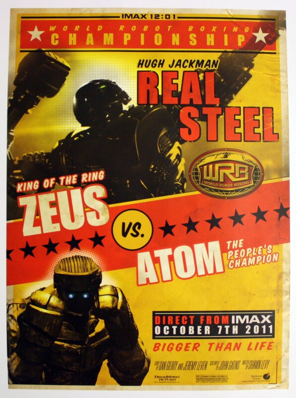 Real Steel movie poster
