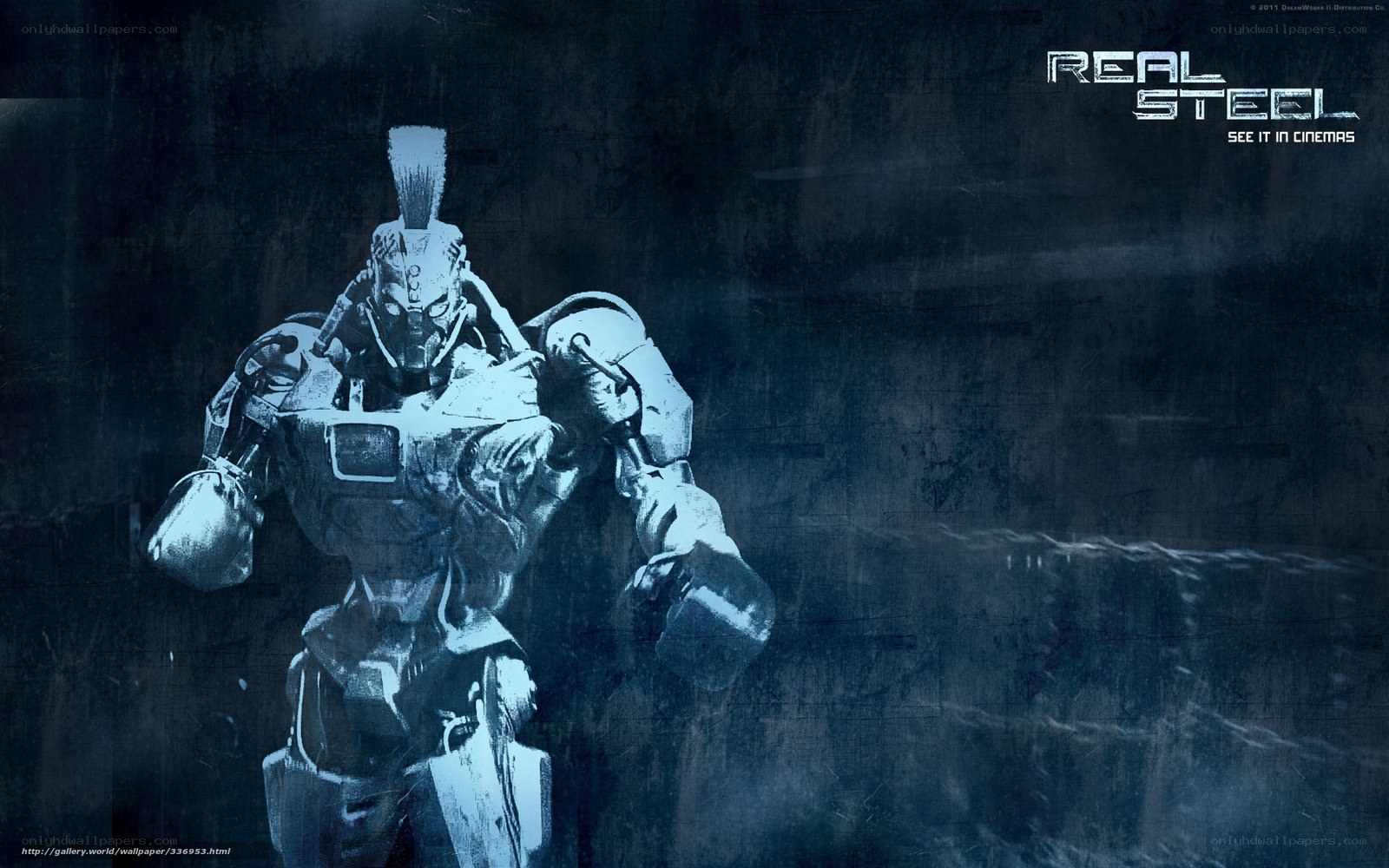Real Steel robot poster