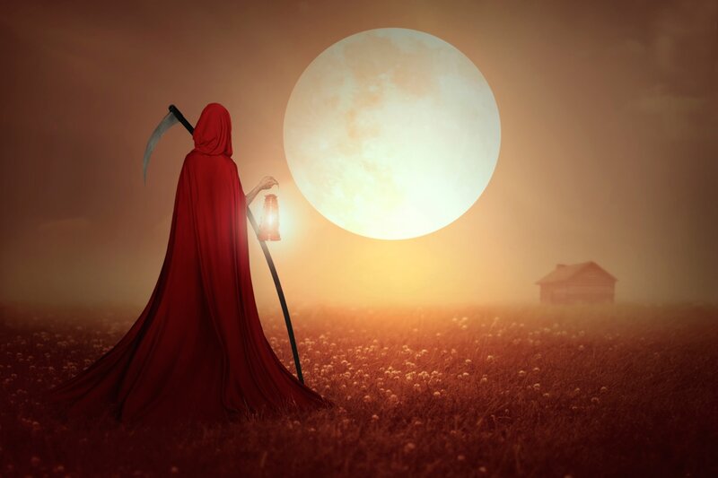 Reaper in Red Cloak
