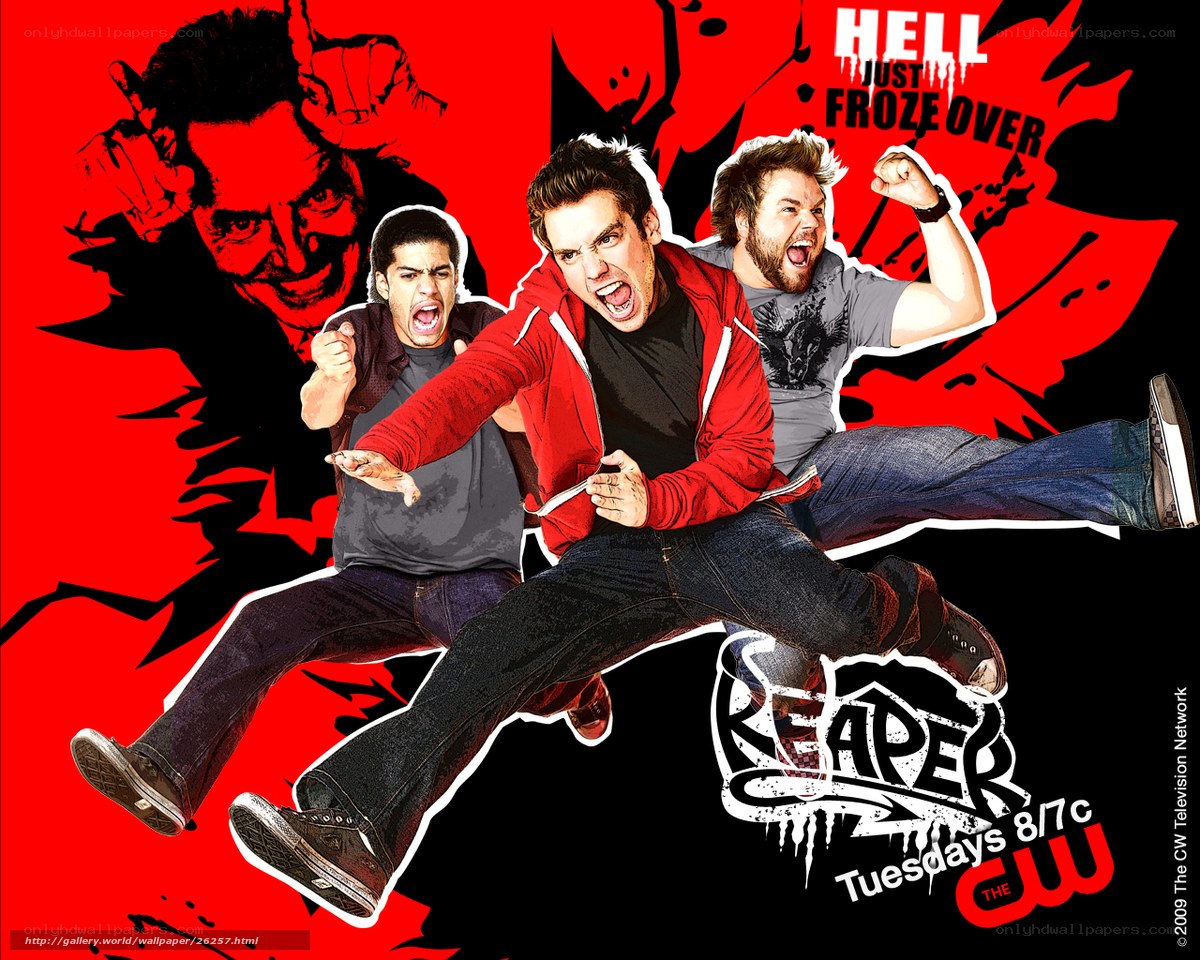 Reaper TV show promotional art