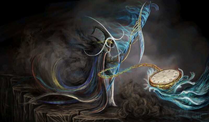 Reaper with Pocket Watch