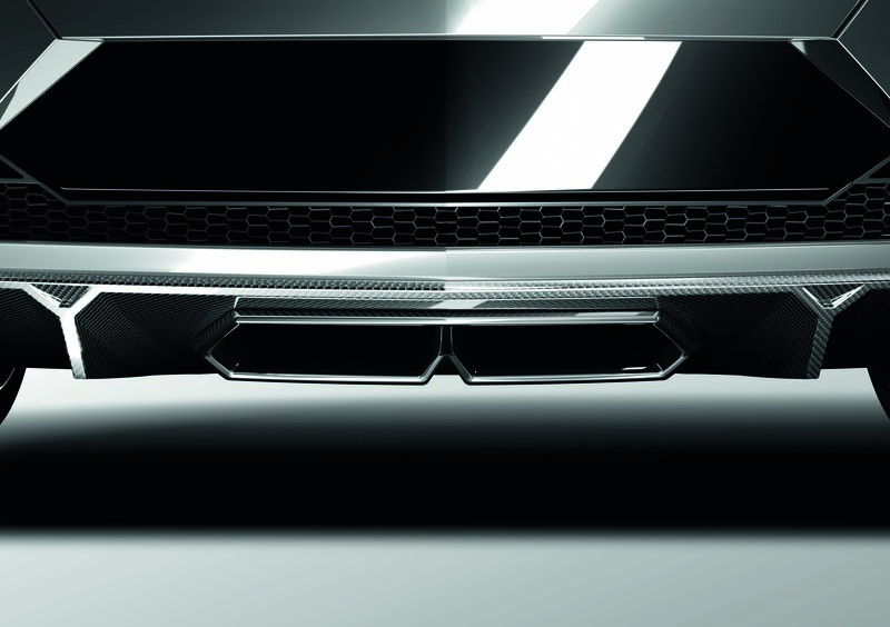 rear bumper of a luxury car