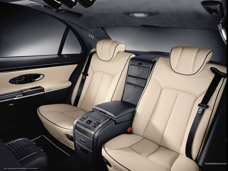 Rear Car Seats — Beige, Luxurious