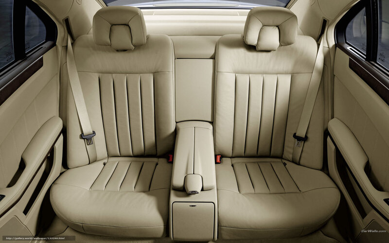 Rear Car Seats — Beige, Neutral