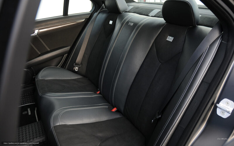 Rear Car Seats — Black