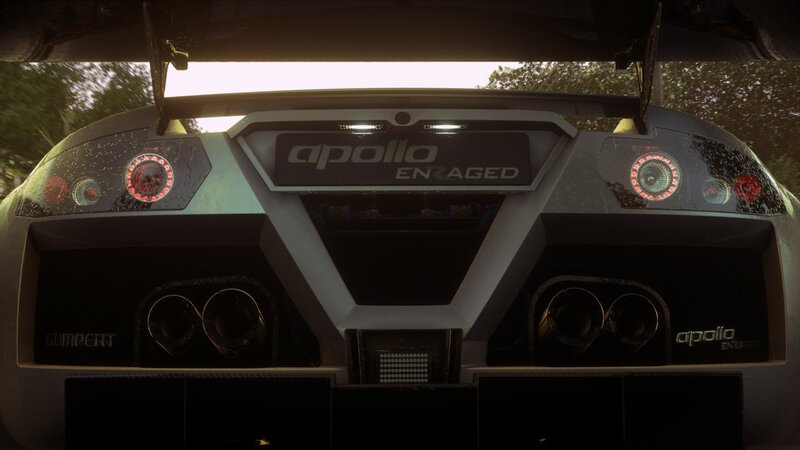Rear of Apollo Enraged Car