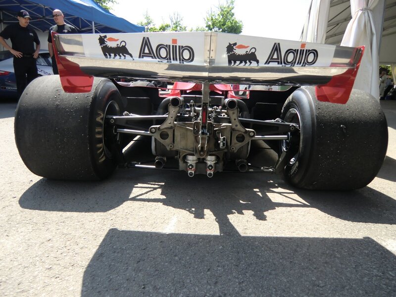 Rear of Formula One Car