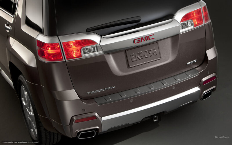 Rear of GMC Terrain