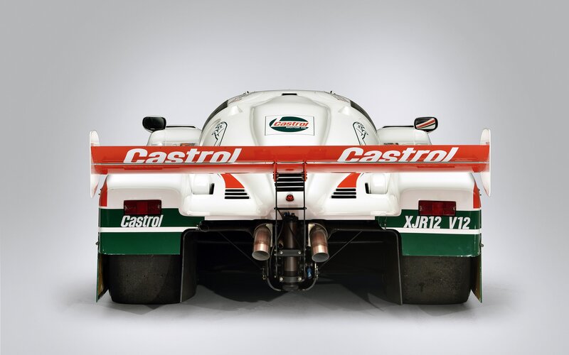 Rear of Race Car