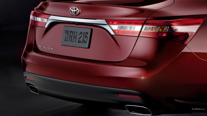 Rear of Red Sedan