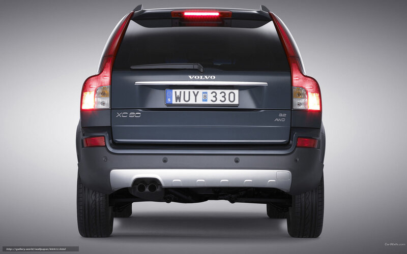 Rear of Volvo Xc90