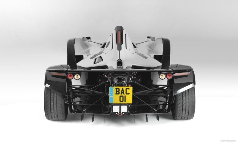 rear view of a BAC Mono