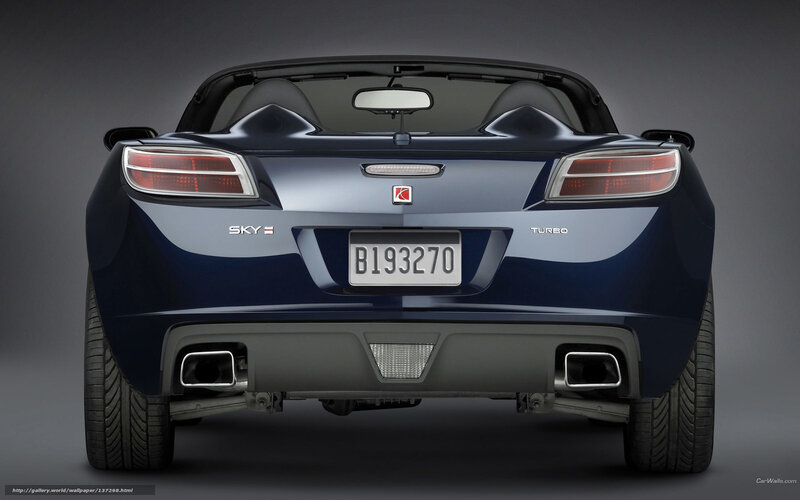 rear view of a blue sports car